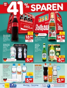 Cola im Netto Marken-Discount Prospekt "Aktuelle Angebote" mit 65 Seiten (Ludwigsburg)