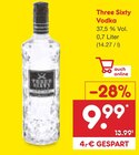 Vodka im Angebot bei Netto Marken-Discount in Konstanz Vodka Angebote von Three Sixty bei Netto Marken-Discount Konstanz für 9,99 €