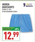 Herren Badeshorts Angebote von Happy Shorts bei Marktkauf Duisburg für 12,99 €