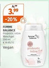 Probiotic Intim Waschgel von Femme Balance im aktuellen Müller Prospekt
