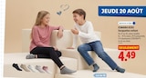 Socquettes enfant - ESMARA KIDS en promo chez Lidl Paris à 4,49 €