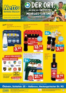 Aktueller Netto Marken-Discount Untereisesheim Prospekt Netto Marken-Discount Untereisesheim Prospekt "DER ORT, AN DEM DU IMMER AUSGEZEICHNETE PREISE FINDEST." mit 6 Seiten