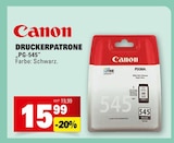 Aktuelles Druckerpatrone PG-545 Angebot bei E center in Stuttgart ab 15,99 €