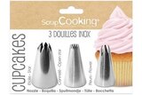 Kit à cuisiner Scrapcooking 3 douilles cupcakes - Scrapcooking en promo chez Darty Kit à cuisiner Scrapcooking 3 douilles cupcakes - Scrapcooking dans le catalogue Darty