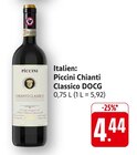 Chianti Classico DOCG Angebote von Piccini bei EDEKA Karlsruhe für 4,44 €