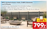 Netto Marken-Discount - WPC-Sichtschutzzaun Valla Angebot im Prospekt WPC-Sichtschutzzaun Valla bei Netto Marken-Discount im Prospekt "" für 799,00 €