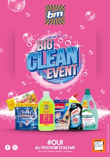 Prospectus B&M à Sainte-Savine, "BIG CLEAN EVENT", 16 pages de promos valables du 30/01/2025 au 25/02/2025