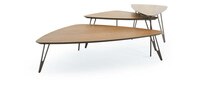 Mobilier de France Vandœuvre-lès-Nancy - Grande table basse triangulaire ECLIPSE Promo Grande table basse triangulaire ECLIPSE dans le catalogue Mobilier de France "Les rendez-vous du style" à Vandœuvre-lès-Nancy
