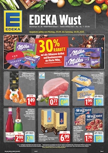 Aktueller EDEKA Prospekt "Wir lieben Lebensmittel!" Seite 1 von 28 Seiten für Markt Erlbach