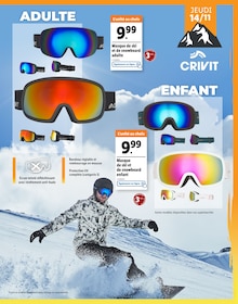 Promo Casque Ski dans le catalogue Lidl du moment à la page 15