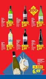 Rotwein im Lidl Prospekt "Der Preisführer macht Deutschland dauerhaft günstiger!" auf Seite 15