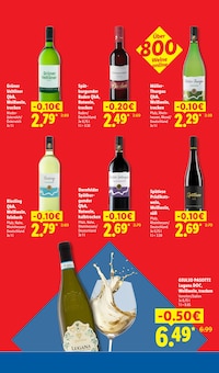 Wein im Lidl Prospekt "Der Preisführer macht Deutschland dauerhaft günstiger!" mit 30 Seiten (Duisburg)
