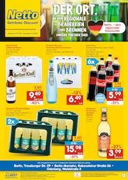 Netto Marken-Discount Prospekt für Berlin: "DER ORT, AN DEM DU IMMER AUSGEZEICHNETE PREISE FINDEST.", 2 Seiten, 27.07.2026 - 01.08.2026