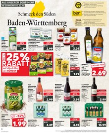 Bier im Kaufland Prospekt "Aktuelle Angebote" mit 34 Seiten (Ettlingen)