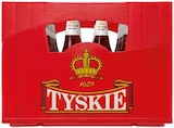 Pils im Angebot bei REWE in Plauen Pils Angebote von Tyskie bei REWE Plauen für 12,99 €