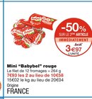 Mini “Babybel” rouge - Babybel en promo chez Monoprix Mérignac à 3,97 €