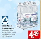 Gerolsteiner Mineralwasser Angebote bei famila Nordost Neustadt für 4,49 €