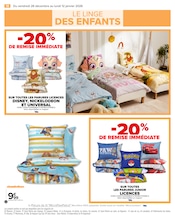 Disney Angebote im Prospekt "LE BLANC : STYLÉS LES PETITS PRIX !" von Carrefour auf Seite 20