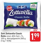 Zottarella Classic Rolle bei E center im Uhingen Prospekt für 1,99 €