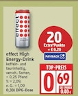 High Energy-Drink von effect im aktuellen EDEKA Prospekt
