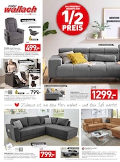 Aktueller Möbel Wallach Prospekt mit Fernseher, "VOLLER SERVICE - HALBER PREIS", Seite 4