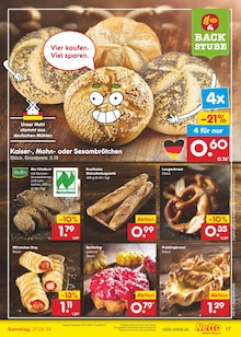 Brot im Netto Marken-Discount Prospekt "Aktuelle Angebote" mit 51 Seiten (Bremen)