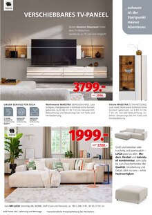 Sofa im Segmüller Prospekt "Segmüller - Musterring" mit 24 Seiten (Leverkusen)