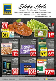 EDEKA Reken Prospekt der aktuellen Woche, gültig von 03.08.2026 bis 08.08.2026 Aktueller EDEKA Reken Prospekt "Aktuelle Angebote" mit 24 Seiten