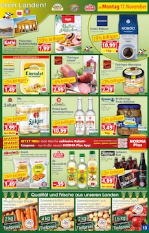 Schwarzbier Angebot im Norma Prospekt, gültig von 17.11.2025 bis 22.11.2025 Schwarzbier Angebot im aktuellen Norma Prospekt auf Seite 13