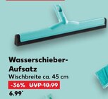 Wasserschieber-Aufsatz  im aktuellen Kaufland Prospekt für 6,99 €