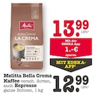 Bella Crema Kaffee im Angebot bei EDEKA in Frankfurt Bella Crema Kaffee Angebote von Melitta bei EDEKA Frankfurt für 12,99 €