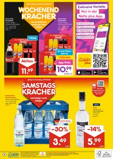 Coca Cola im aktuellen Netto Marken-Discount Prospekt (Nettetal) Coca Cola im Netto Marken-Discount Prospekt "DER ORT, AN DEM DU IMMER AUSGEZEICHNETE PREISE FINDEST." mit 6 Seiten (Nettetal)