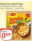 Guten Appetit Suppe Angebote von Maggi bei GLOBUS Halle für 0,69 €