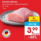 Aktuelles Schweine-Rücken Angebot bei Netto Marken-Discount in Braunschweig ab 3,99 €