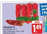 Spitzpaprika rot im Angebot bei E center in Weiden Spitzpaprika rot Angebote bei E center Weiden für 1,49 €