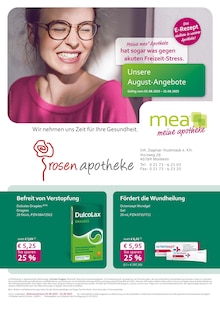 Aktueller mea - meine apotheke Prospekt für Monheim (Rhein) mit  Seiten