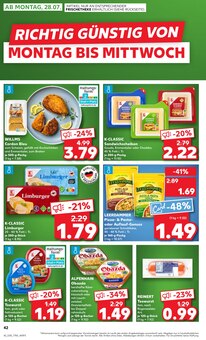 Wurst im Kaufland Prospekt "KNÜLLER" mit 53 Seiten (Mainz)