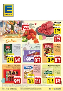 EDEKA Prospekt der KW 14 "Aktuelle Angebote" Aktueller EDEKA Prospekt "Aktuelle Angebote" Seite 1 von 28 Seiten