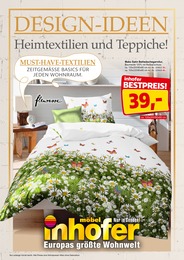 Bettwäsche Angebot im aktuellen Möbel Inhofer Prospekt auf Seite 1