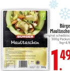Burger im EDEKA Prospekt Maultaschen von Burger im aktuellen EDEKA Prospekt für 1,49 €