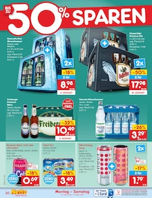 Bier im Netto Marken-Discount Prospekt "Aktuelle Angebote" mit 64 Seiten (Falkensee)