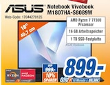 expert Mainaschaff - Notebook Vivobook Angebot im Prospekt Notebook Vivobook bei expert im Mainaschaff Prospekt für 899,00 €
