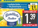 Butter im EDEKA Prospekt Butter von Landliebe im aktuellen EDEKA Prospekt für 1,11 €