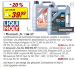 Motorenöl „Nr. 1 5W-30“ oder Motorenöl „Top Tec 4600 5W-30“ Angebote von LIQUI MOLY bei toom Baumarkt Königswinter für 39,99 €