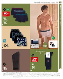 Offre Chaussettes dans le catalogue Carrefour du moment à la page 15