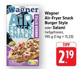 EDEKA - Air-Fryer Snack Burger Style Angebot im Prospekt Air-Fryer Snack Burger Style bei EDEKA im Prospekt "" für 2,19 €
