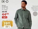 Herren Cordhemd Angebote von IX-O bei AWG Offenbach für 39,99 €
