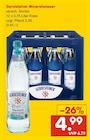 Mineralwasser bei Netto Marken-Discount im Prospekt "" für 4,99 €