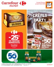 Bière Angebote im Prospekt "CRÊPES PARTY" von Carrefour Market auf Seite 1