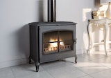 Poêle à bois "rustica" en promo chez Brico Dépôt Bois-Colombes à 899,00 €